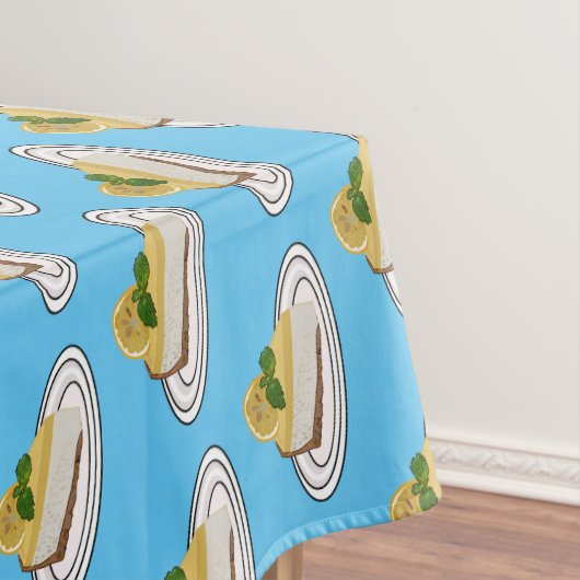 Afbeelding van de cartoon van de citroenkaasmakeri tafelkleed (Voorbeeld)