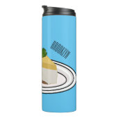 Afbeelding van de cartoon van de citroenkaasmakeri thermosbeker (Geroteerd rechts)