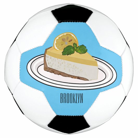 Afbeelding van de cartoon van de citroenkaasmakeri voetbal (Voorkant)