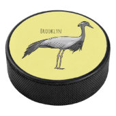 Afbeelding van de cartoon van de demoiselle kraanv hockey puck (3/4)