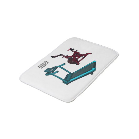 Afbeelding van de cartoon van de draaikolk en de d badmat (Gekanteld)