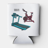 Afbeelding van de cartoon van de draaikolk en de d blikjeskoeler (Voorkant)