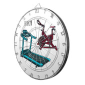 Afbeelding van de cartoon van de draaikolk en de d dartbord (Voorkant Rechts)