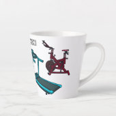 Afbeelding van de cartoon van de draaikolk en de d latte mok (Rechts)