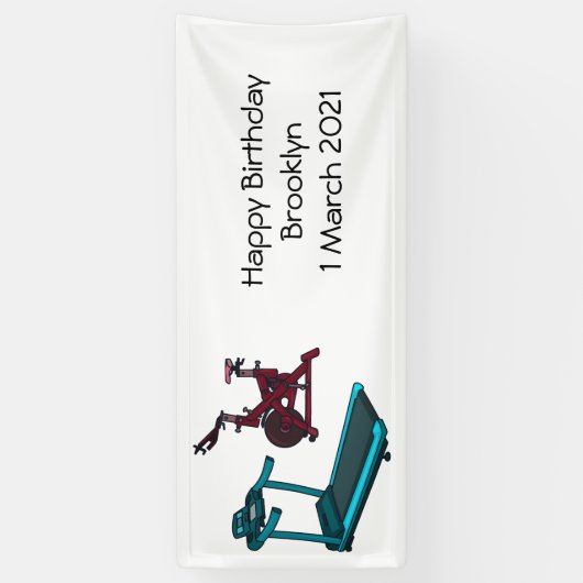 Afbeelding van de cartoon van de draaikolk en de d spandoek (Verticaal)