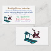 Afbeelding van de cartoon van de draaikolk en de d visitekaartje (Voorkant / Achterkant)