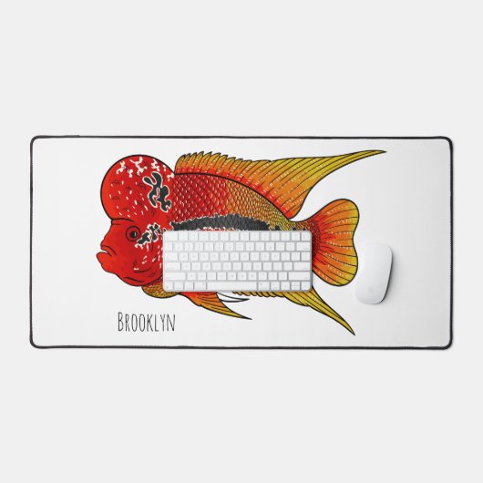 Afbeelding van de cartoon van de drijvende beug bureaumat (Keyboard & Muis)