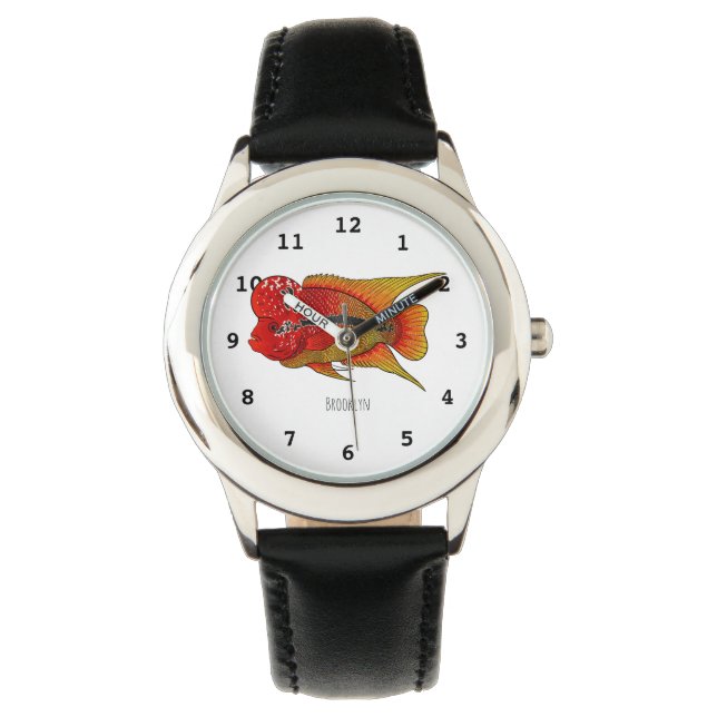 Afbeelding van de cartoon van de drijvende beug horloge (Voorkant)