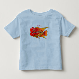 Afbeelding van de cartoon van de drijvende beug kinder shirts