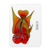 Afbeelding van de cartoon van de drijvende beug magneet (Verticaal)