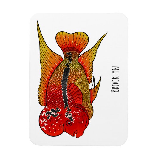 Afbeelding van de cartoon van de drijvende beug magneet (Verticaal)