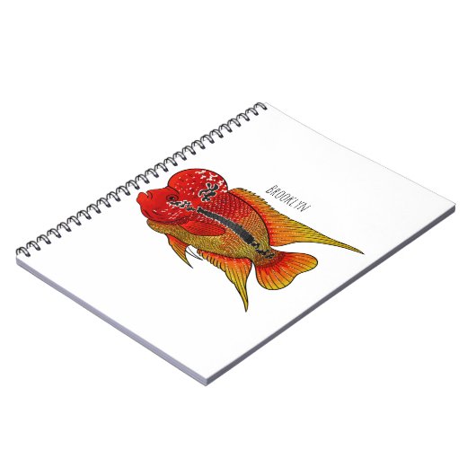 Afbeelding van de cartoon van de drijvende beug notitieboek (Linkerzijde)