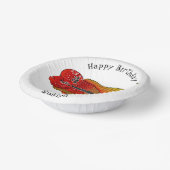 Afbeelding van de cartoon van de drijvende beug papieren kommen (Gebogen)