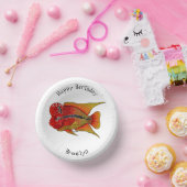 Afbeelding van de cartoon van de drijvende beug papieren kommen (Feest)