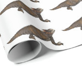 Afbeelding van de cartoon van de hagedis van de ro cadeaupapier (Rol Hoek)