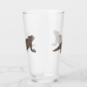 Afbeelding van de cartoon van de hagedis van de ro glas (Rechts)