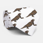 Afbeelding van de cartoon van de hagedis van de ro stropdas (Opgerold)