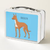 Afbeelding van de cartoon van de hond van de Farao (Achterkant)