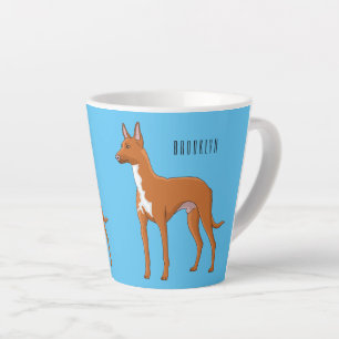 Afbeelding van de cartoon van de hond van de Farao Latte Mok