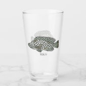Afbeelding van de cartoon van de Humpback grouper Glas (Voorkant)