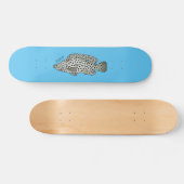 Afbeelding van de cartoon van de Humpback grouper Persoonlijk Skateboard (Horizontaal)
