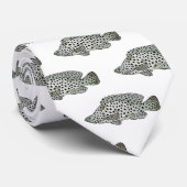 Afbeelding van de cartoon van de Humpback grouper Stropdas (Opgerold)