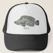 Afbeelding van de cartoon van de Humpback grouper Trucker Pet (Voorkant)