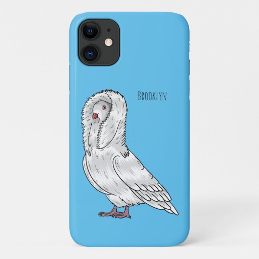 Afbeelding van de cartoon van de Jacobijnduivendui Case-Mate iPhone Case (Achterkant)
