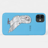 Afbeelding van de cartoon van de Jacobijnduivendui Case-Mate iPhone Case (Achterkant (horizontaal))