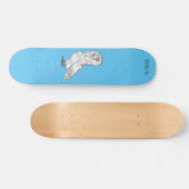 Afbeelding van de cartoon van de Jacobijnduivendui Persoonlijk Skateboard (Horizontaal)