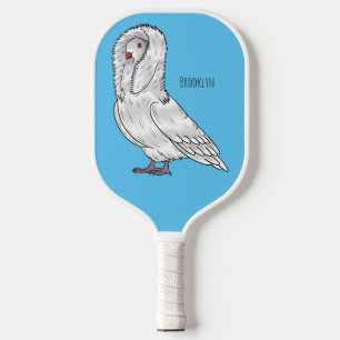 Afbeelding van de cartoon van de Jacobijnduivendui Pickleball Paddle