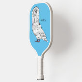 Afbeelding van de cartoon van de Jacobijnduivendui Pickleball Paddle (Links)