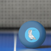 Afbeelding van de cartoon van de Jacobijnduivendui Pingpongbal (Net)