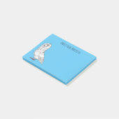 Afbeelding van de cartoon van de Jacobijnduivendui Post-it® Notes (Schuin)