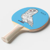 Afbeelding van de cartoon van de Jacobijnduivendui Tafeltennisbatje (Voorkant Gekanteld)