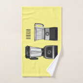 Afbeelding van de cartoon van de levensmiddelenver bad handdoek (Handdoek)