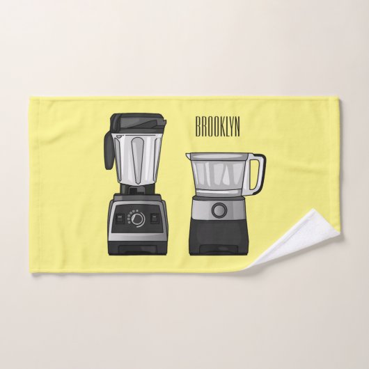 Afbeelding van de cartoon van de levensmiddelenver bad handdoek (Handdoek)