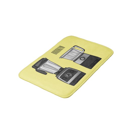 Afbeelding van de cartoon van de levensmiddelenver badmat (Gekanteld)