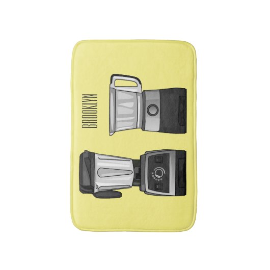 Afbeelding van de cartoon van de levensmiddelenver badmat (Voorkant Verticaal)