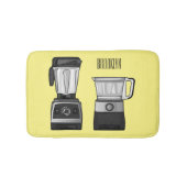 Afbeelding van de cartoon van de levensmiddelenver badmat (Voorkant)