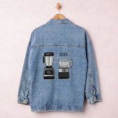 Afbeelding van de cartoon van de levensmiddelenver denim jacket (Hangar)