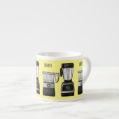 Afbeelding van de cartoon van de levensmiddelenver espresso kop (Voorkant rechts)