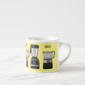 Afbeelding van de cartoon van de levensmiddelenver espresso kop (Rechts)