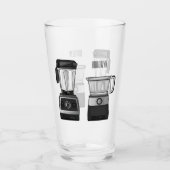 Afbeelding van de cartoon van de levensmiddelenver glas (Voorkant)
