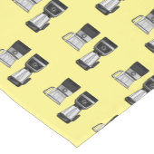 Afbeelding van de cartoon van de levensmiddelenver korte tafelloper (Hoek)