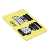 Afbeelding van de cartoon van de levensmiddelenver magneet (Rechterzijde)