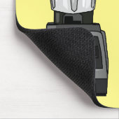 Afbeelding van de cartoon van de levensmiddelenver muismat (Hoek)