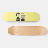 Afbeelding van de cartoon van de levensmiddelenver persoonlijk skateboard (Horizontaal)