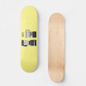 Afbeelding van de cartoon van de levensmiddelenver persoonlijk skateboard (Voorkant)