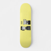 Afbeelding van de cartoon van de levensmiddelenver persoonlijk skateboard (Voorkant)